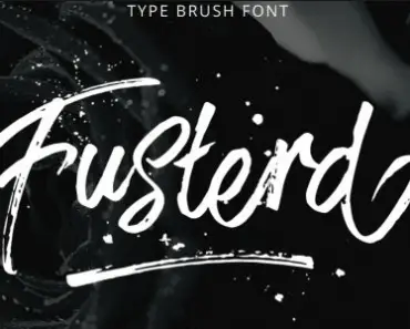 Brat-Brush Typeface