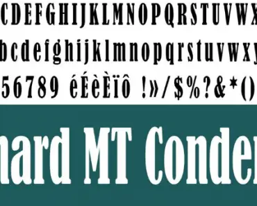 bernard-mt-condensed-font
