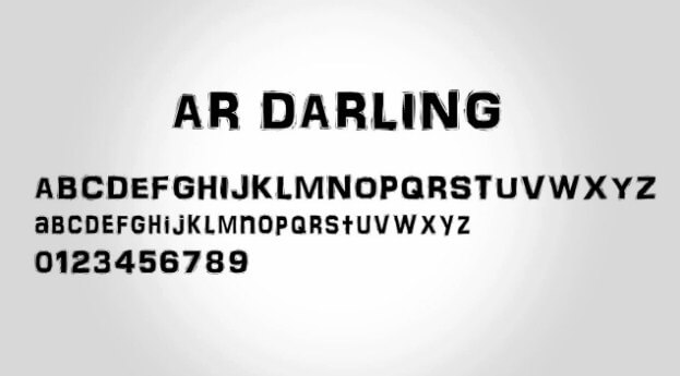 AR Darling Font
