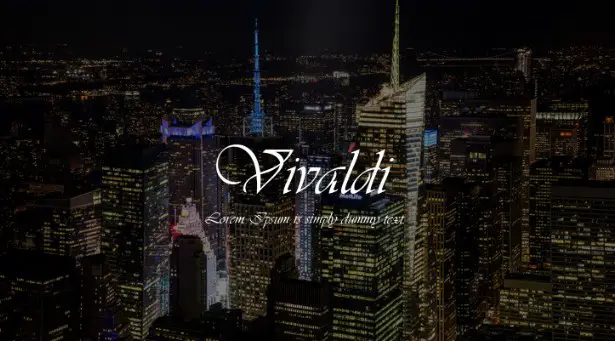 Vivaldi Italic Font