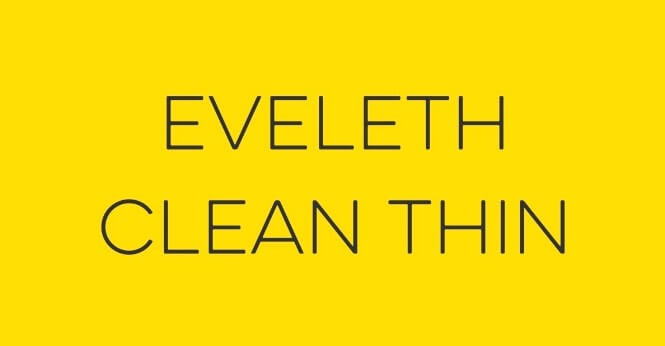 Eveleth Clean Font