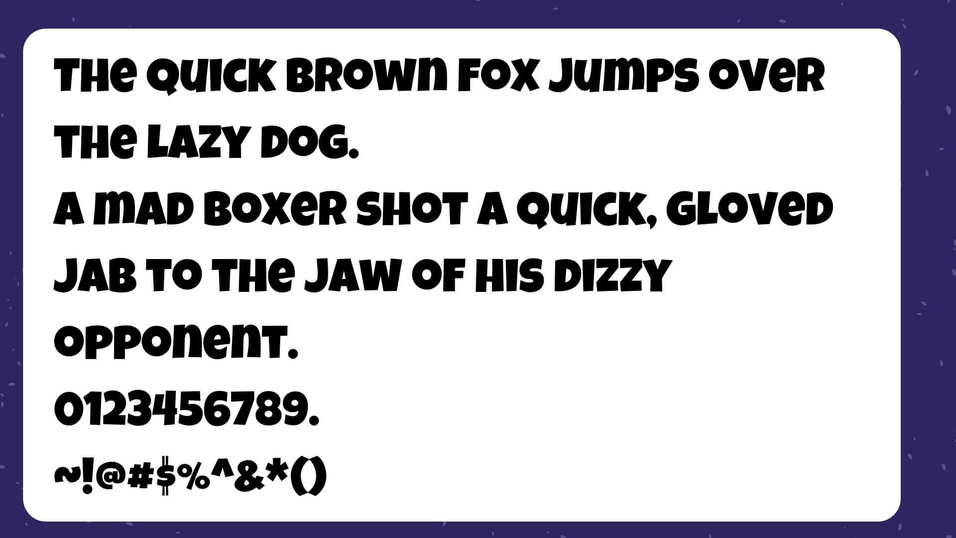 View Of Luckiest Guy Font