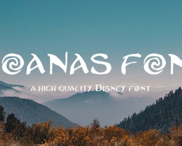 Moanas Font