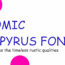 Comic Papyprus Font