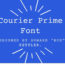 Courier Font