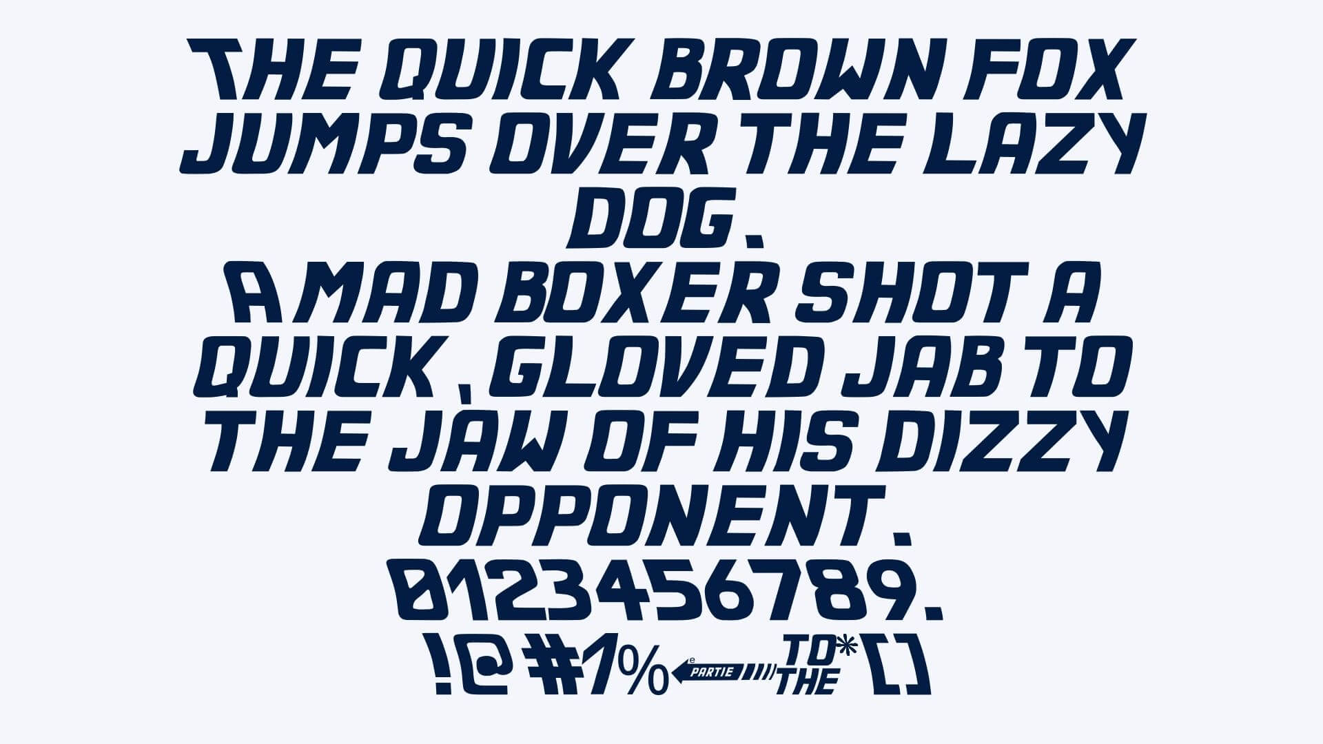 Back to the Future Font View