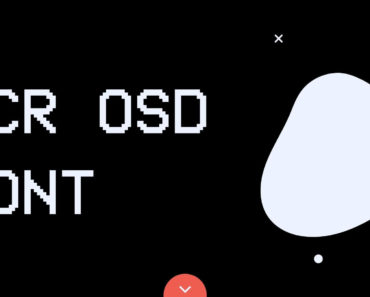 VCR OSD Font