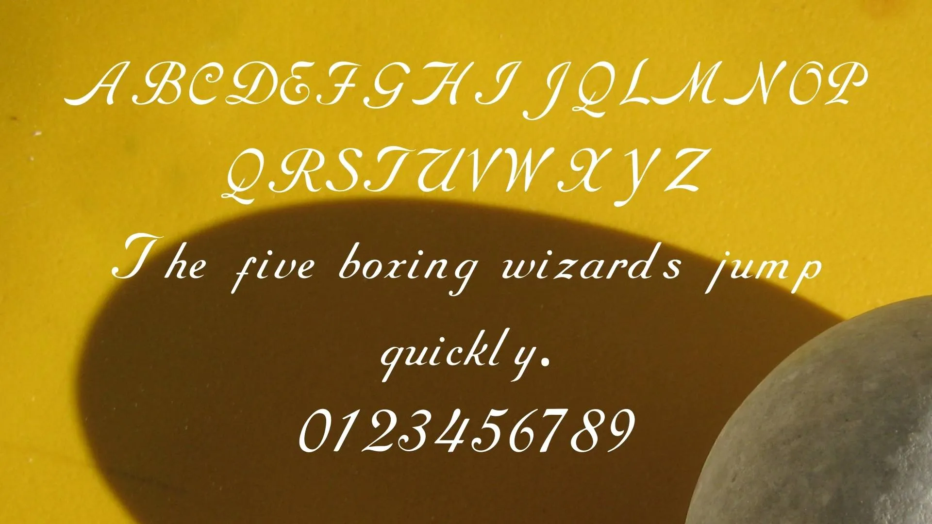 Roundhand Font