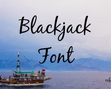 Blackjack Font