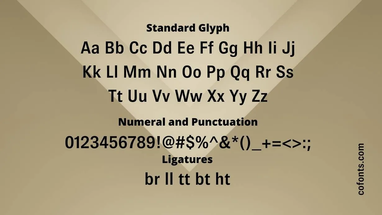 Brown Typeface Font
