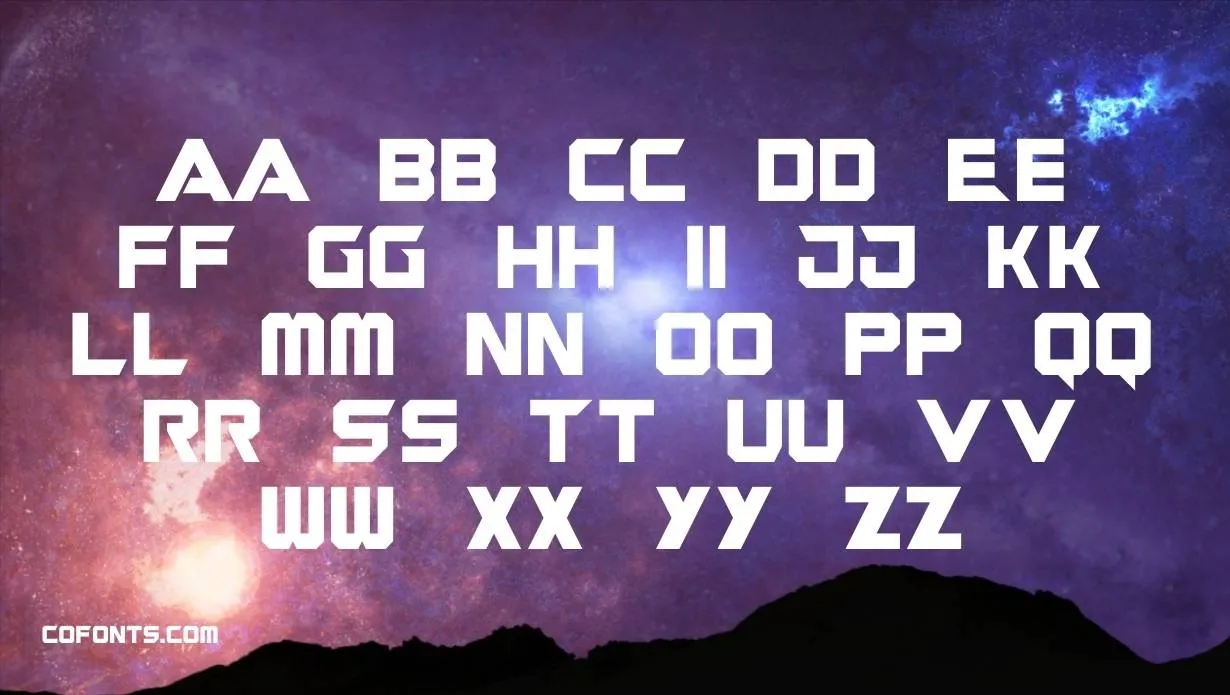 guardians of the galaxy 2 font