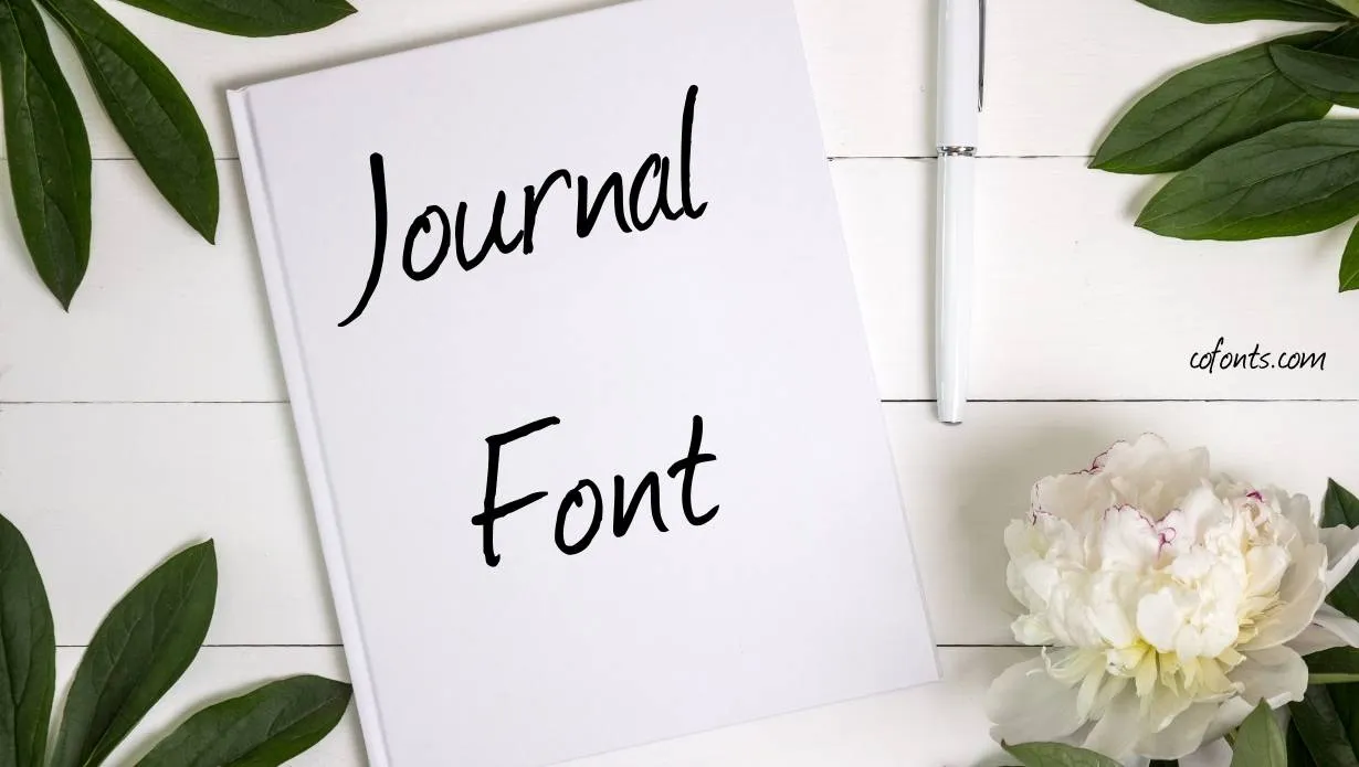 Journal Font