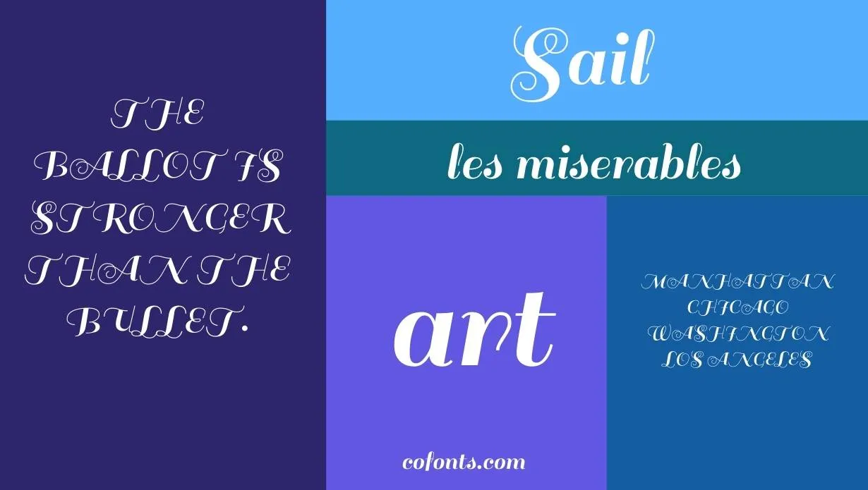 sail font