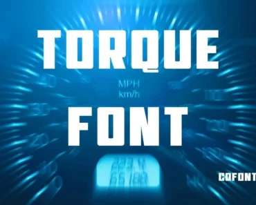 Torque Font