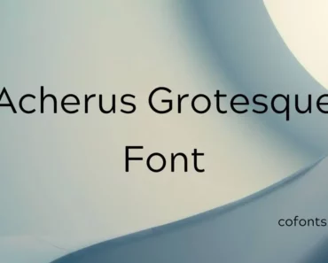 Acherus Grotesque Font