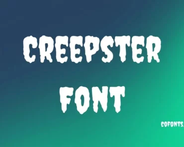 Creepster Font
