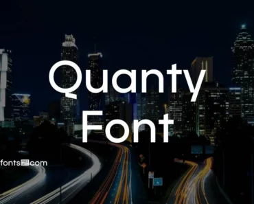 Quanty Font