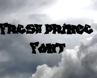 Fresh Prince Font