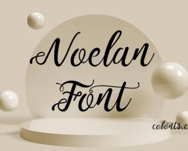 Noelan Font