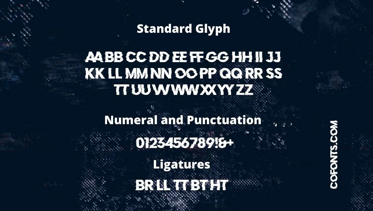 Doctor Glitch Font Family View