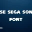 Nise Sega Sonic Font