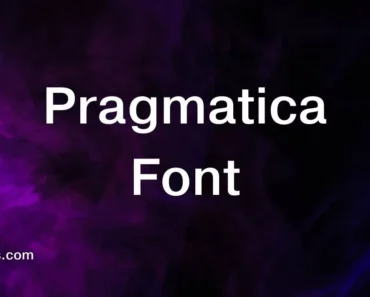 pragmatica font