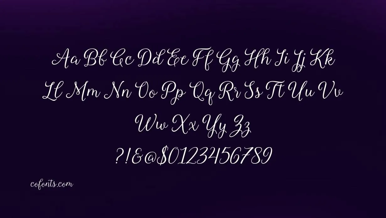 Roselina Font Family View
