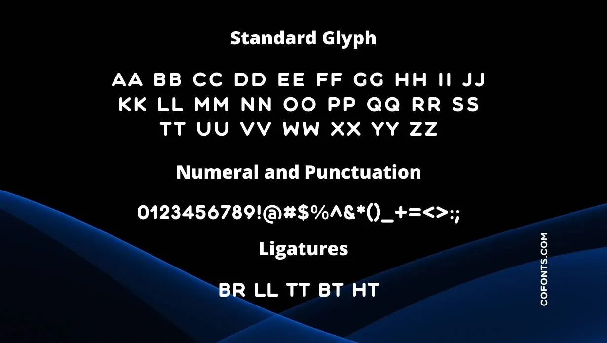 Central Font Family View