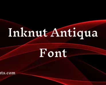 Inknut Antiqua Font