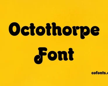 Octothorpe Font