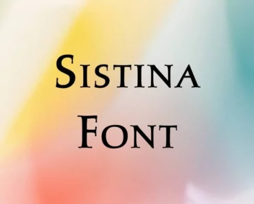 Sistina Font