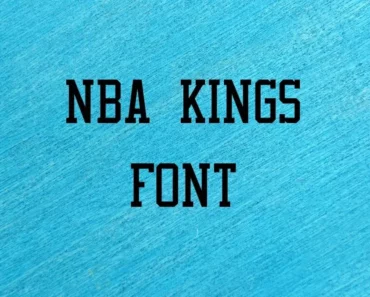 NBA Kings Font