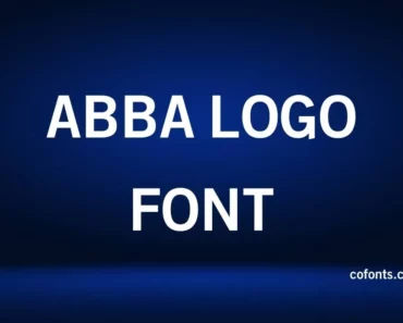 Abba Logo Font