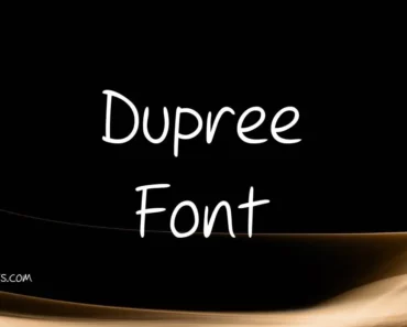 Dupree Font