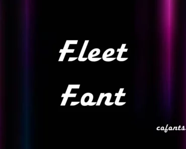 Fleet Font