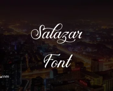 Salazar Font