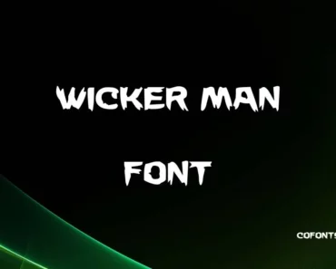 Wicker Man Font