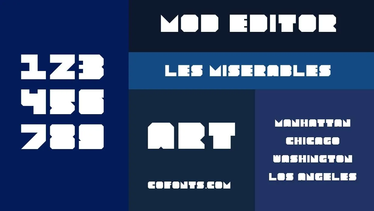 Mod Editor Font Family View