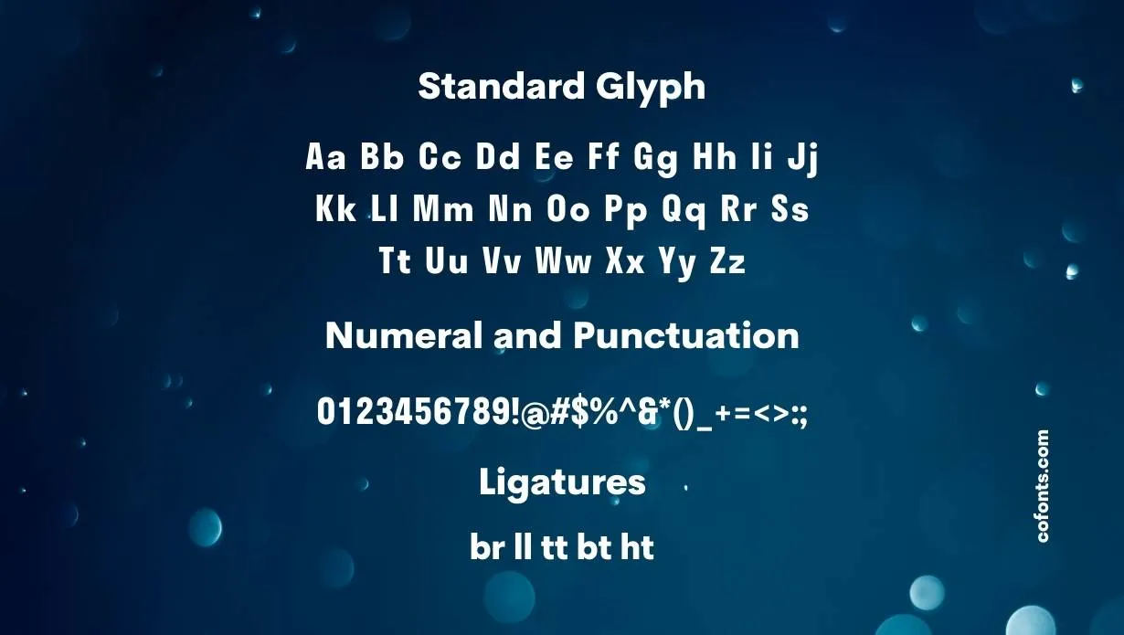 Stratos Font Family View