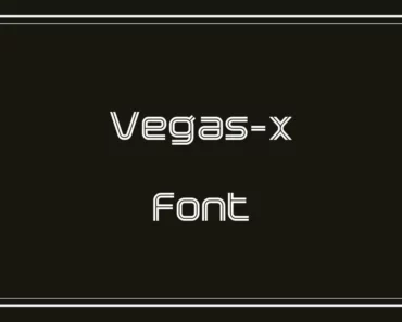 Vegas-x Font