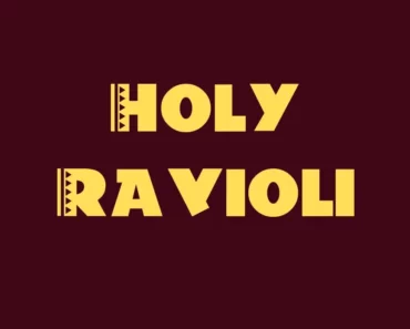 Holy Ravioli Font